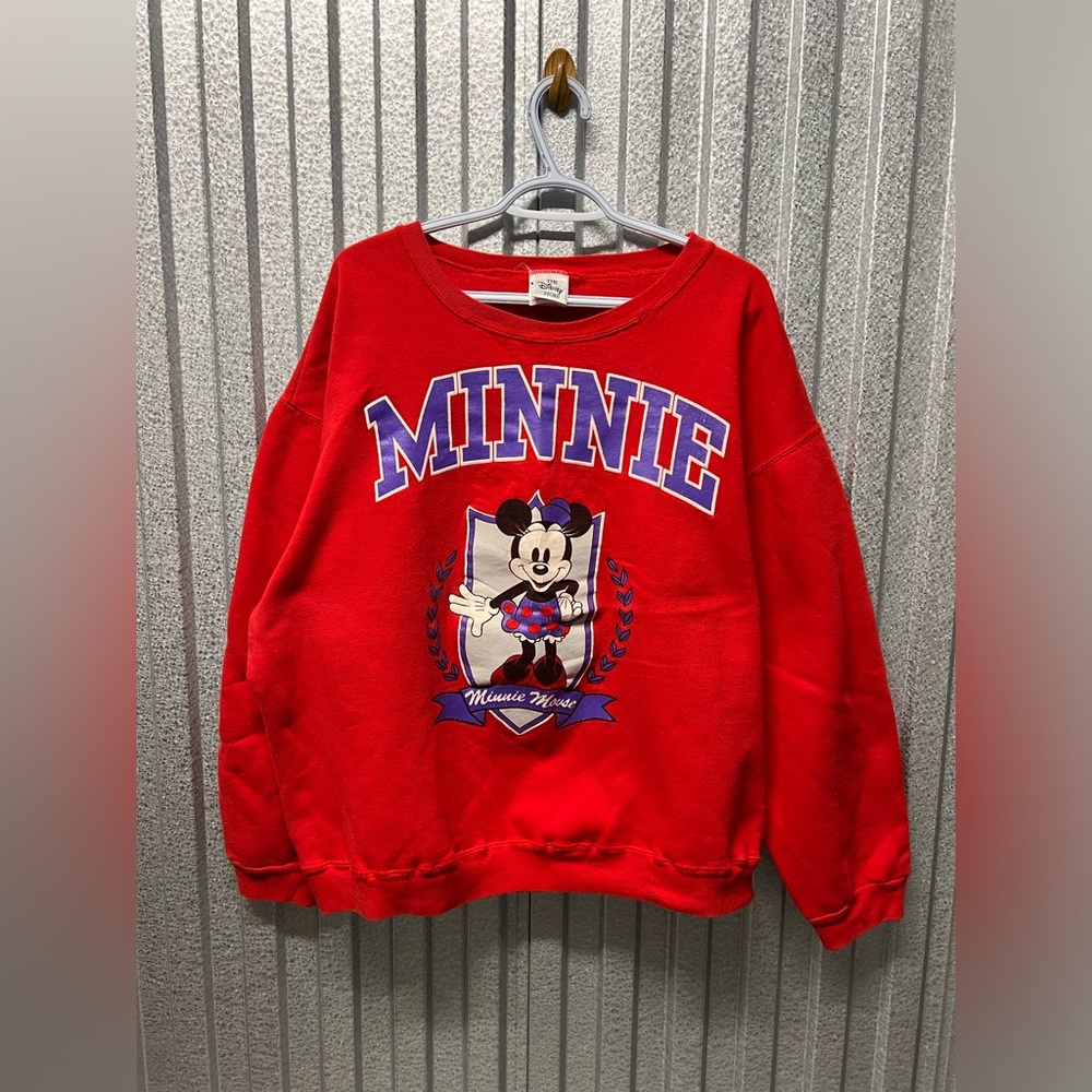 90s Minnie Mouse‎ Disney Crewneck Sz XL